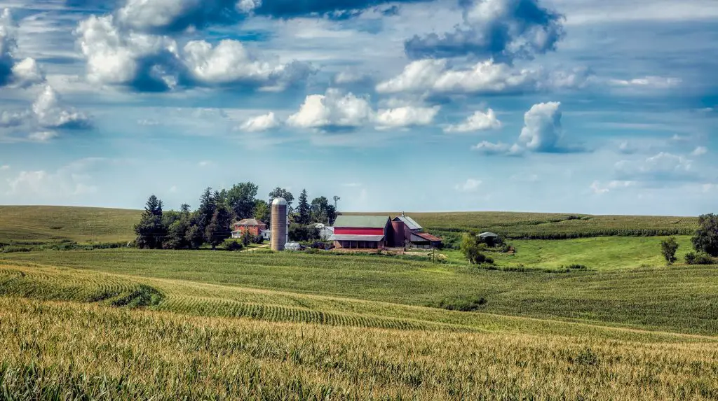 Rural Iowa Farm